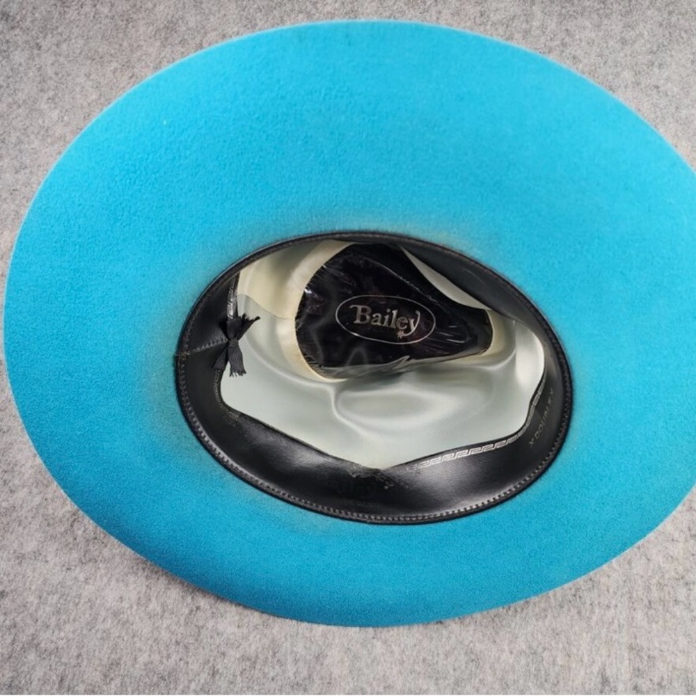 Turquoise Cowboy Hat - Get Ready for the Rodeo - Picture 6 of 12